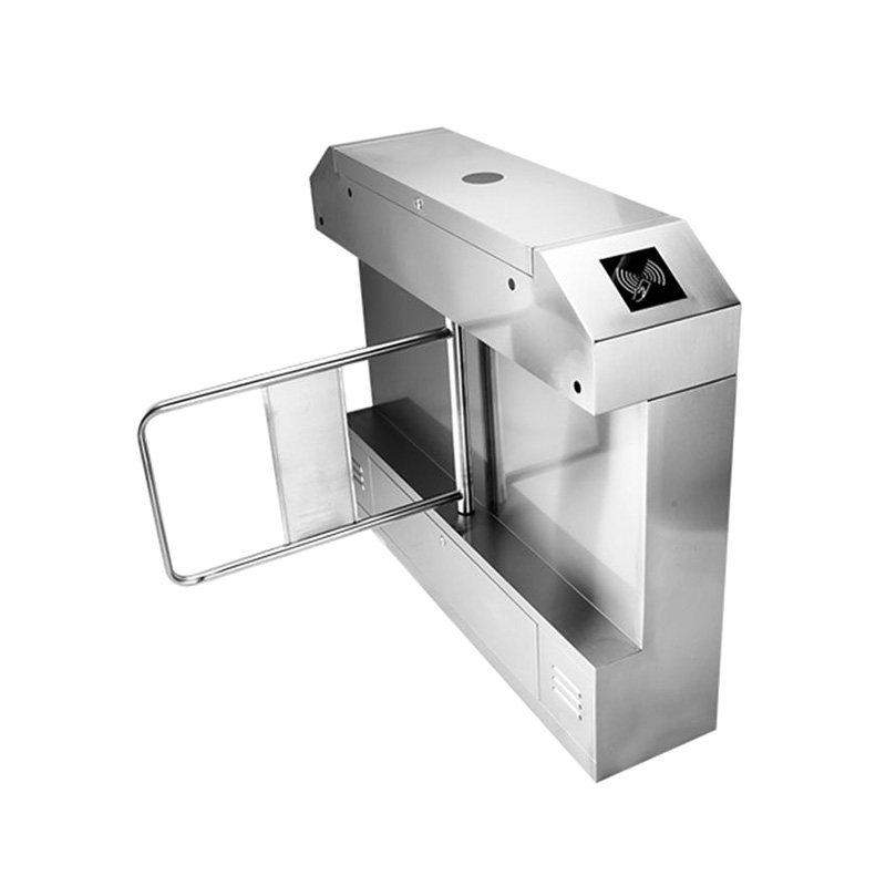 Electric swing barrier access gate swing barrier bi-directional turnstile