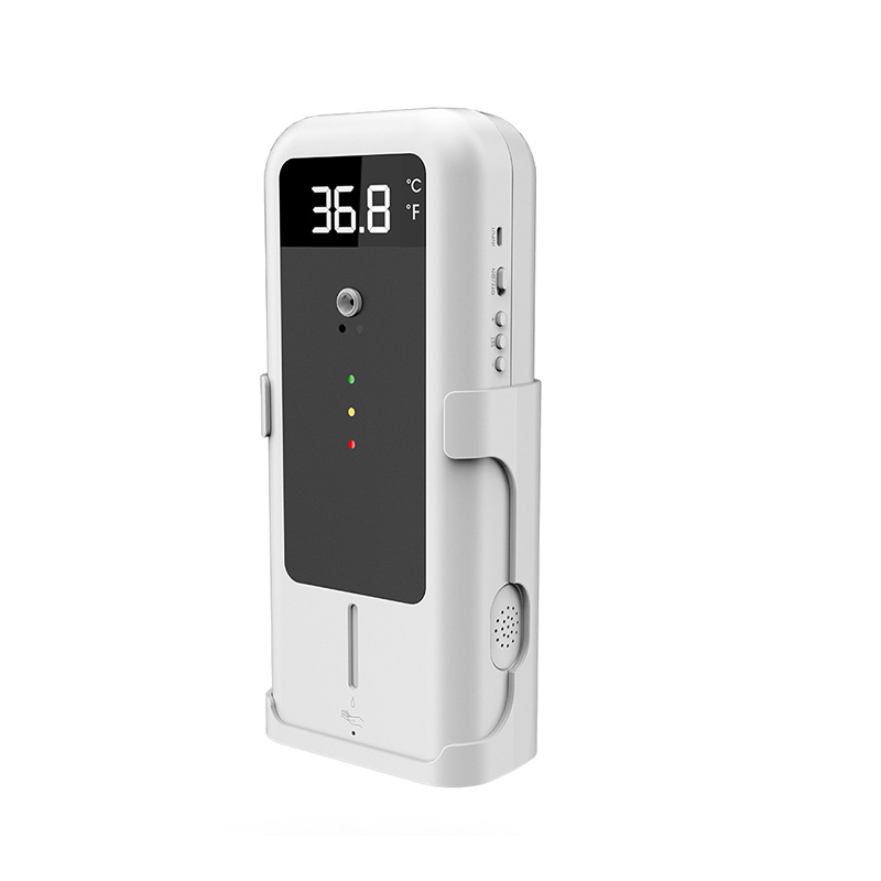 Portable voice broadcast temp taking with the liquid soap TS-BS900