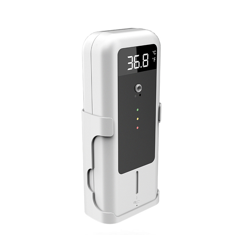 Portable voice broadcast temp taking with the liquid soap TS-BS900